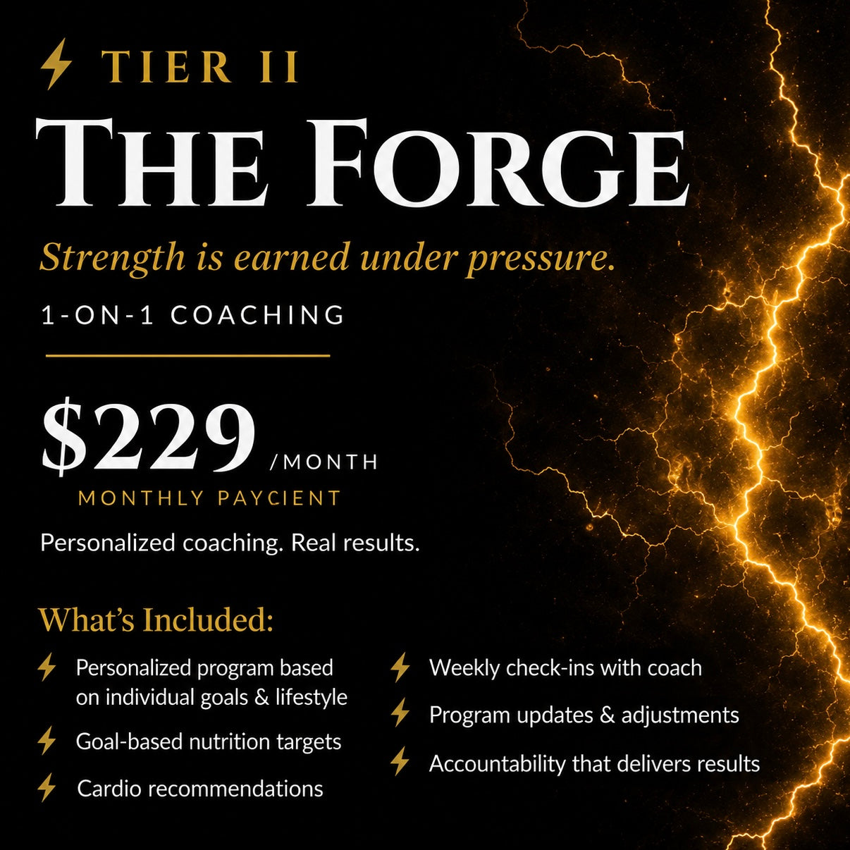 Tier II | The Forge
